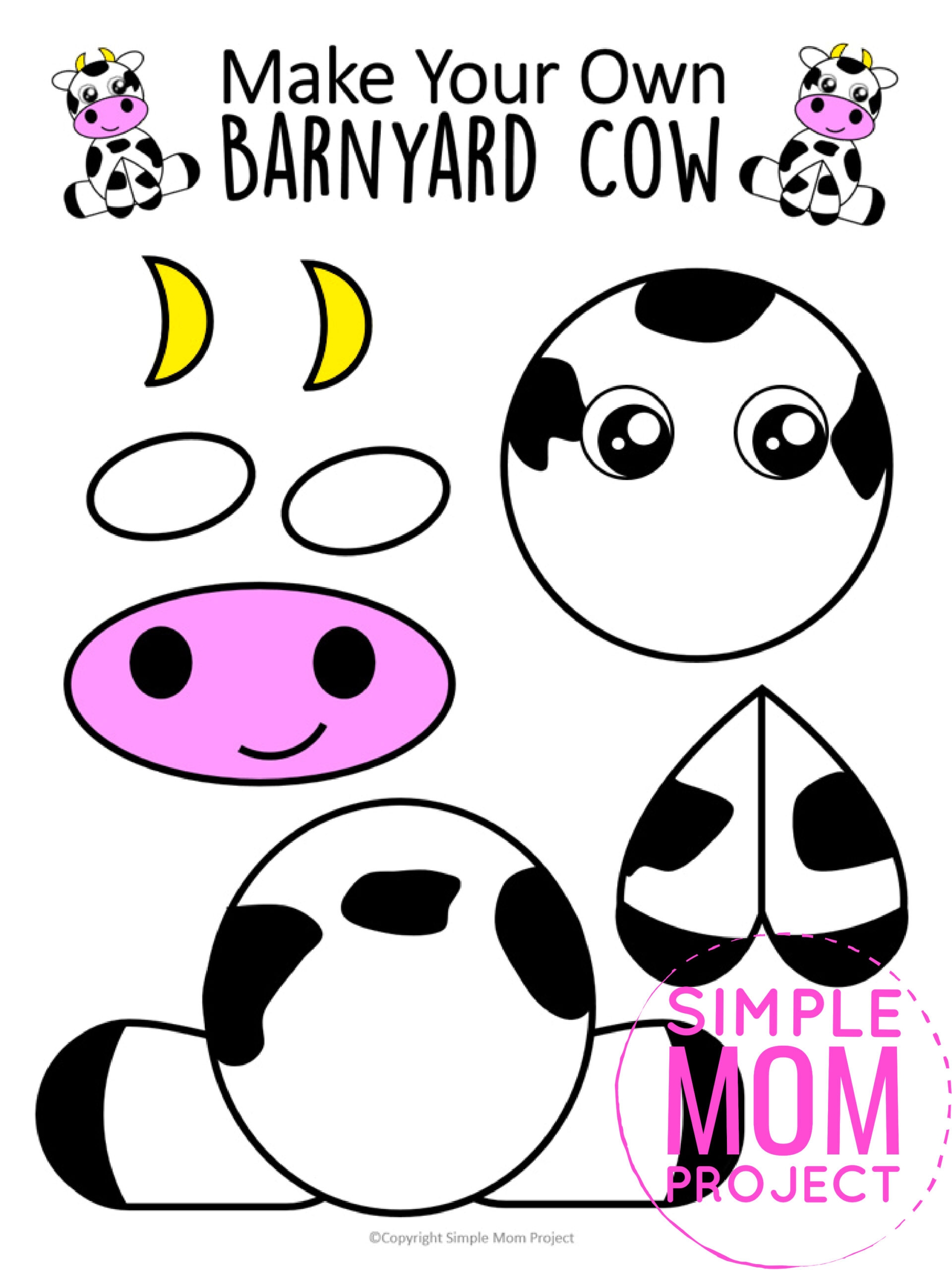 free printable kids craft templates