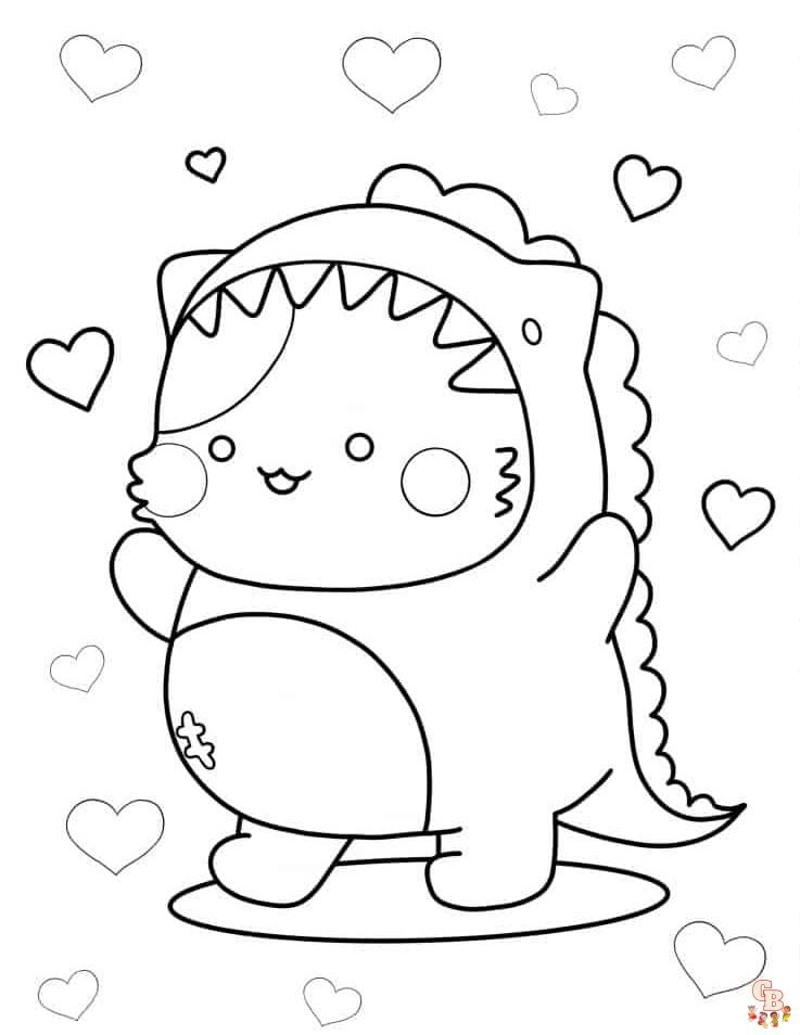 Cute Pictures Coloring Pages