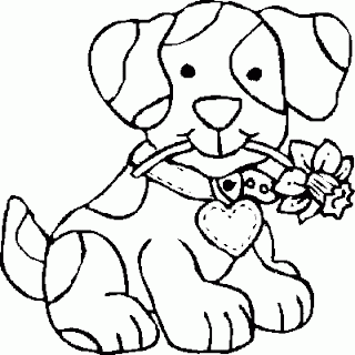 Dog Coloring Pages Cute