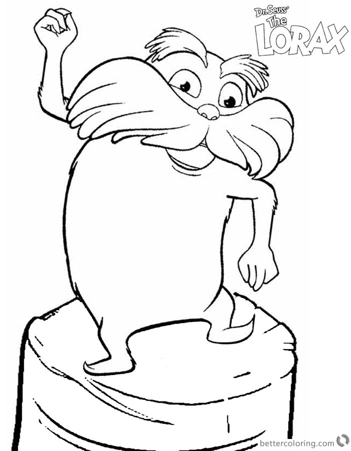 dr seuss free coloring pages