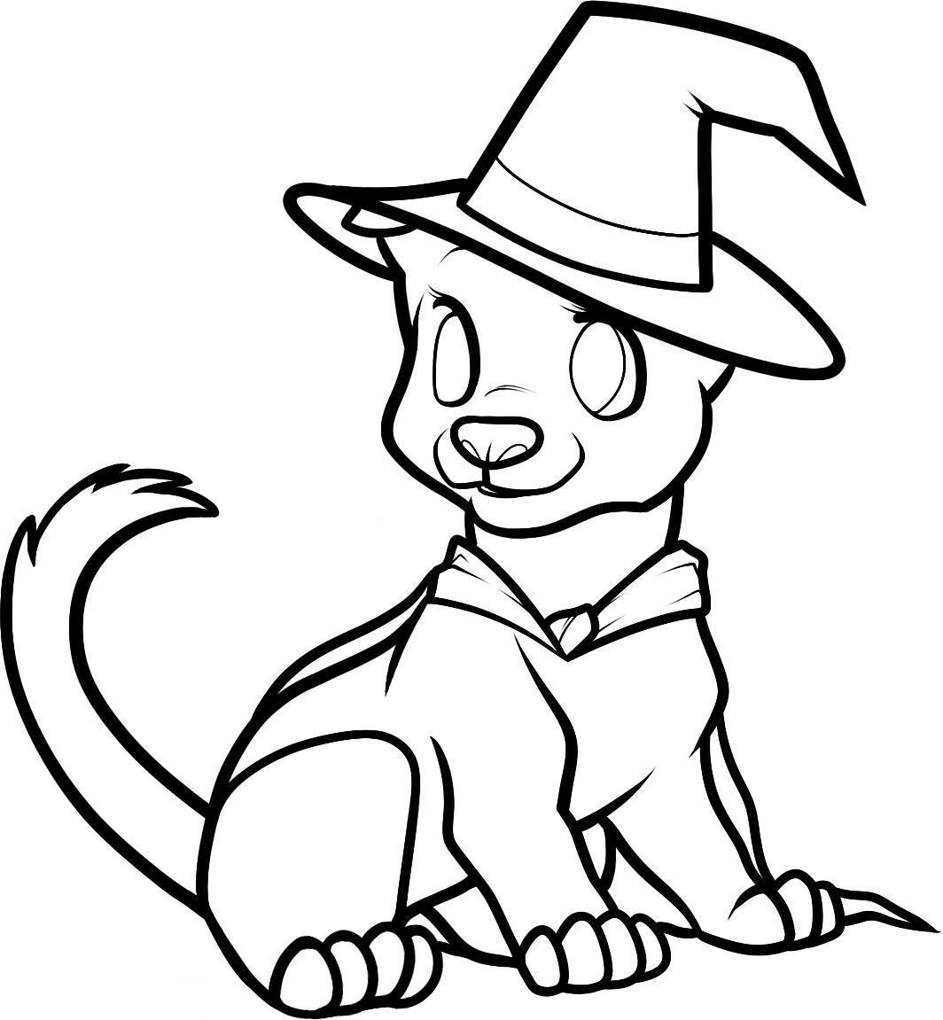 Halloween Coloring Pages Easy