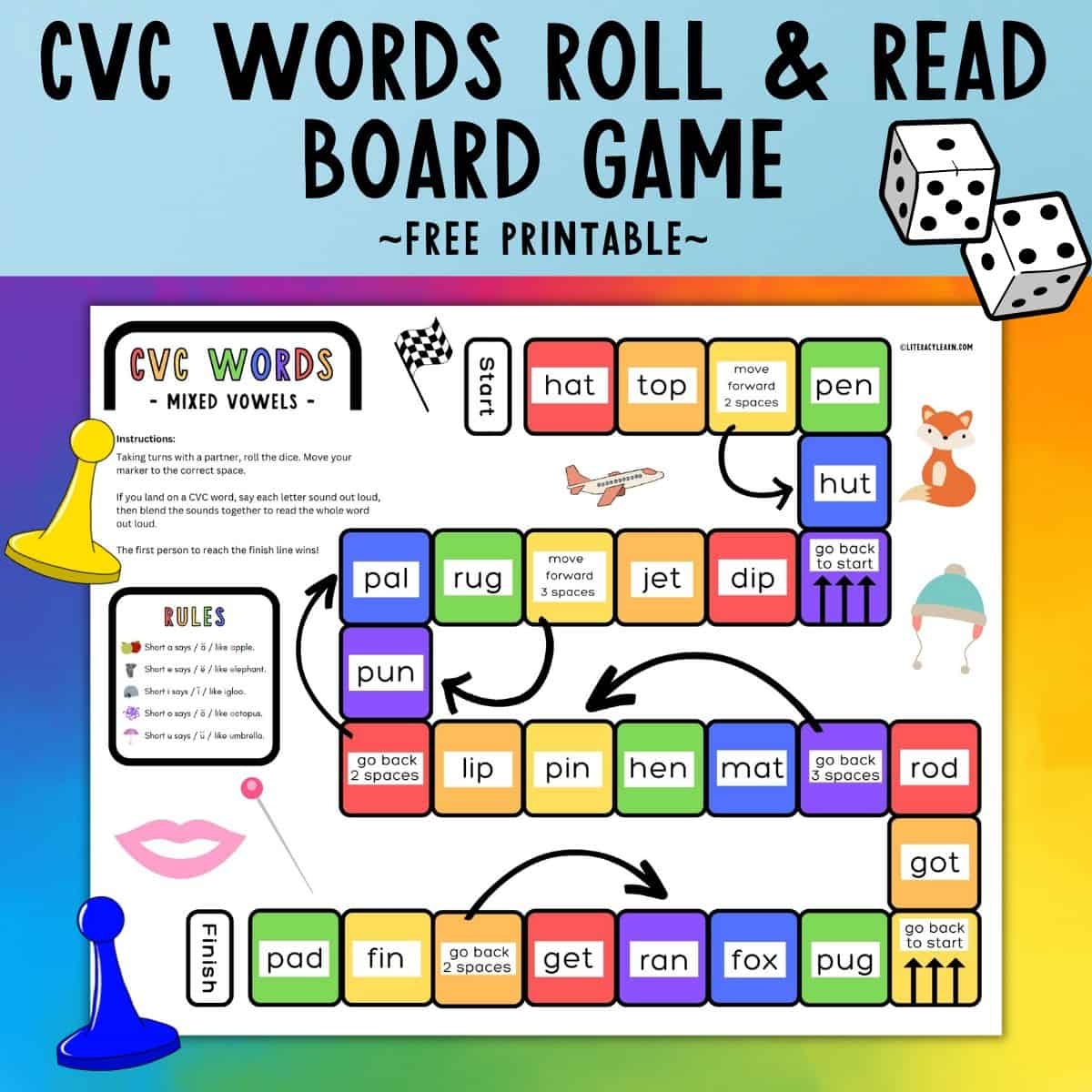 cvc games printable pdf free download