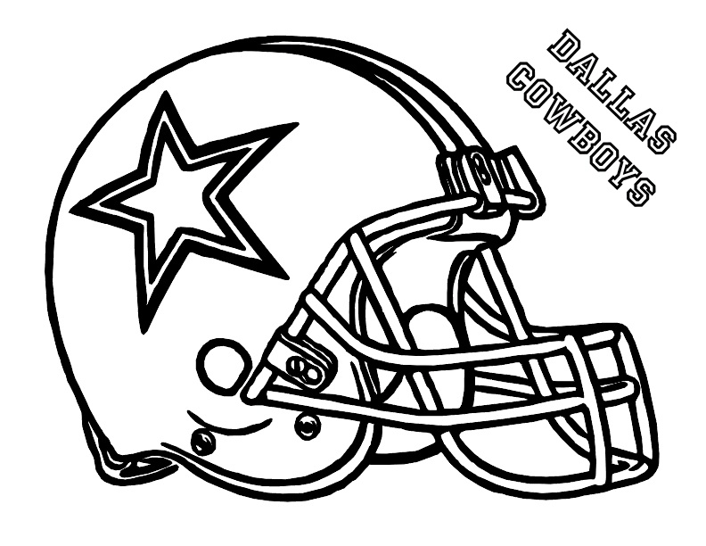Dallas Cowboys Coloring Pages