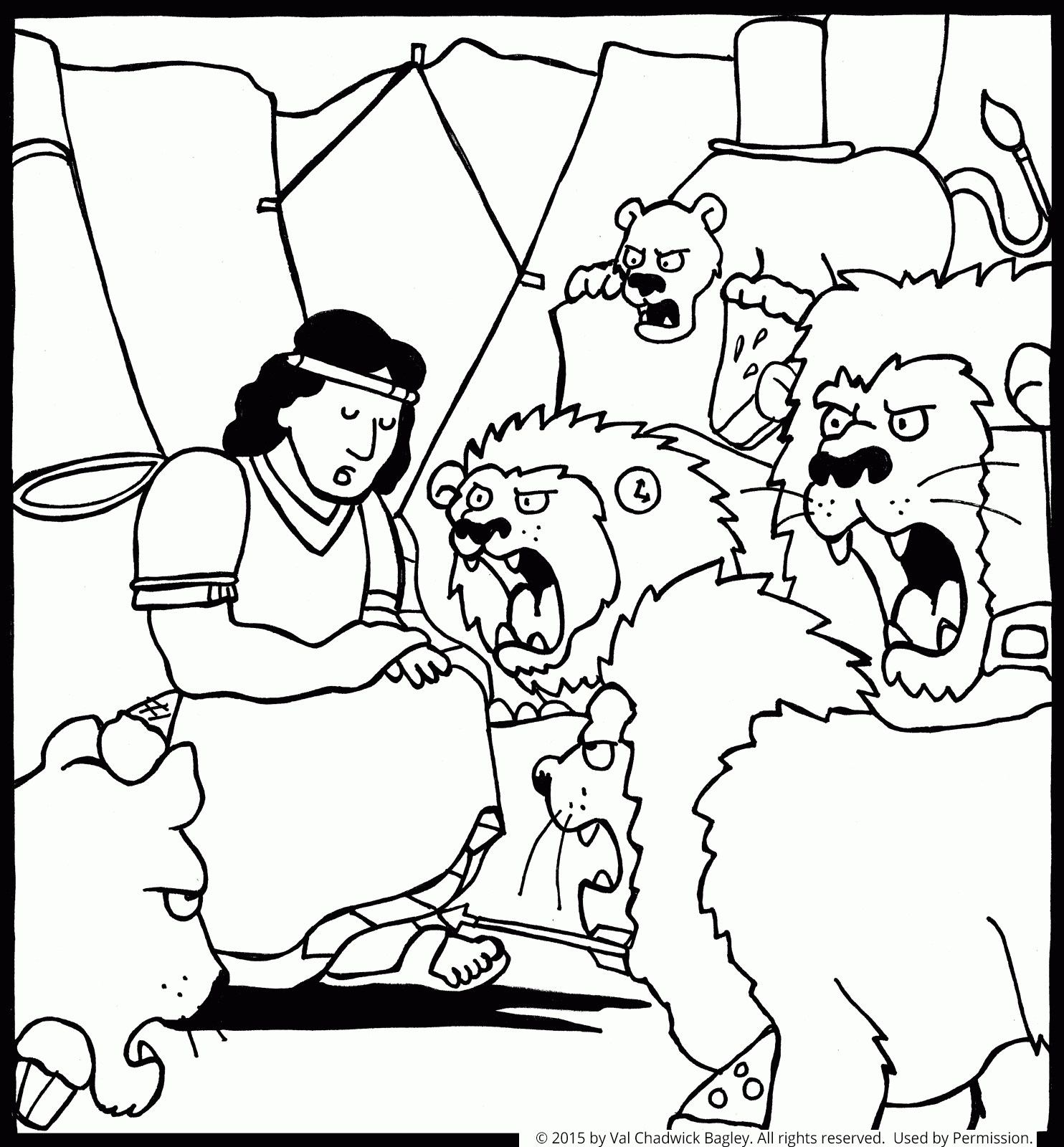 Lions Coloring Pages