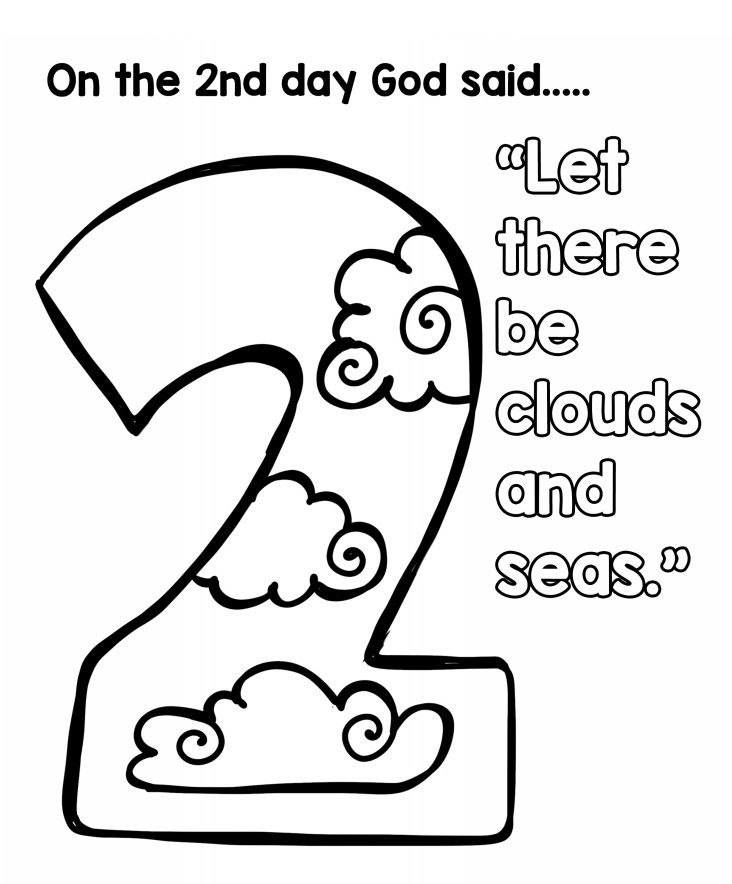Creation Coloring Page