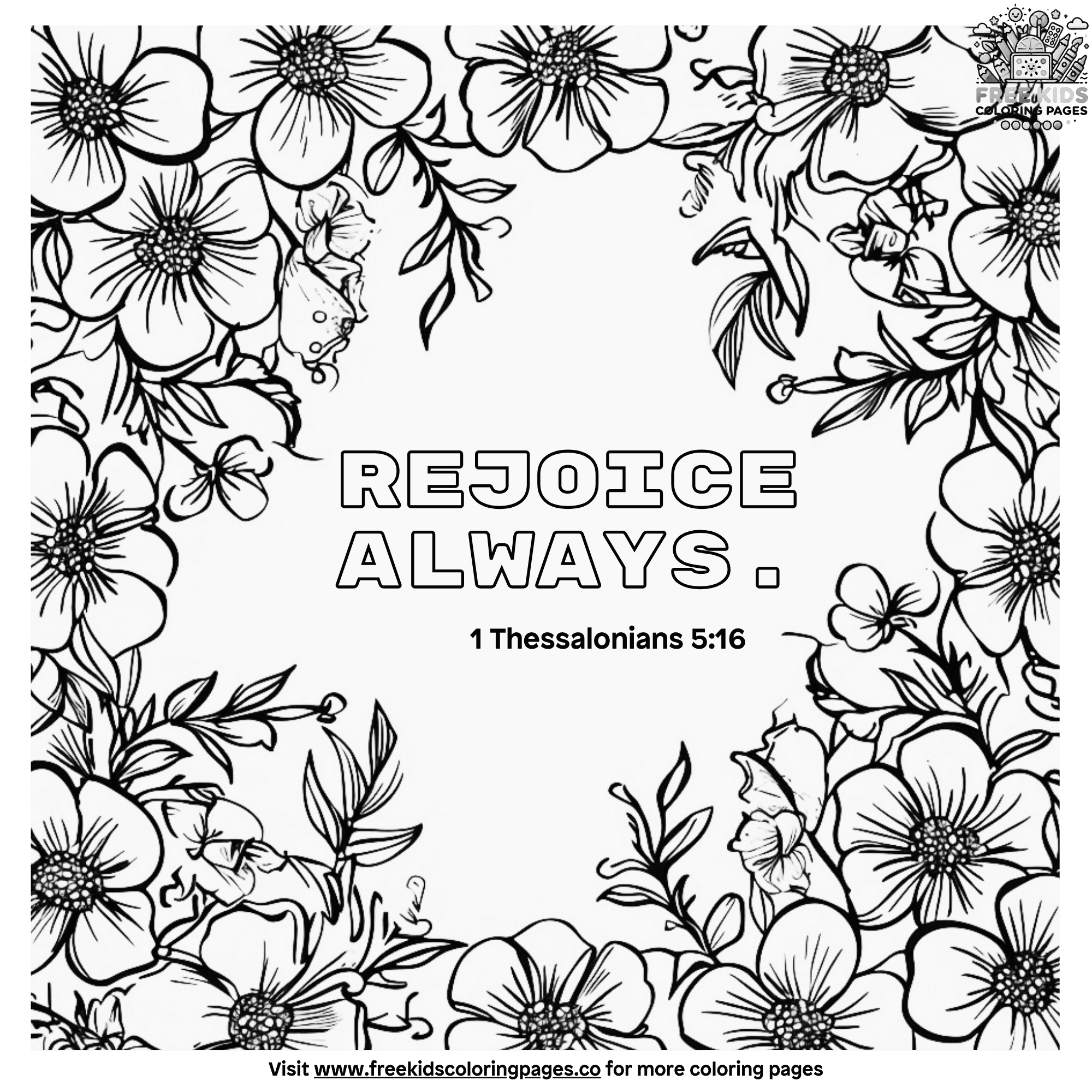 Delightful Easy Bible Verse Coloring Pages