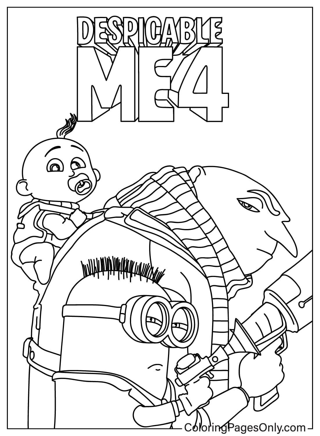 Despicable Me Pictures Coloring Page Free Printable Coloring Pages In
