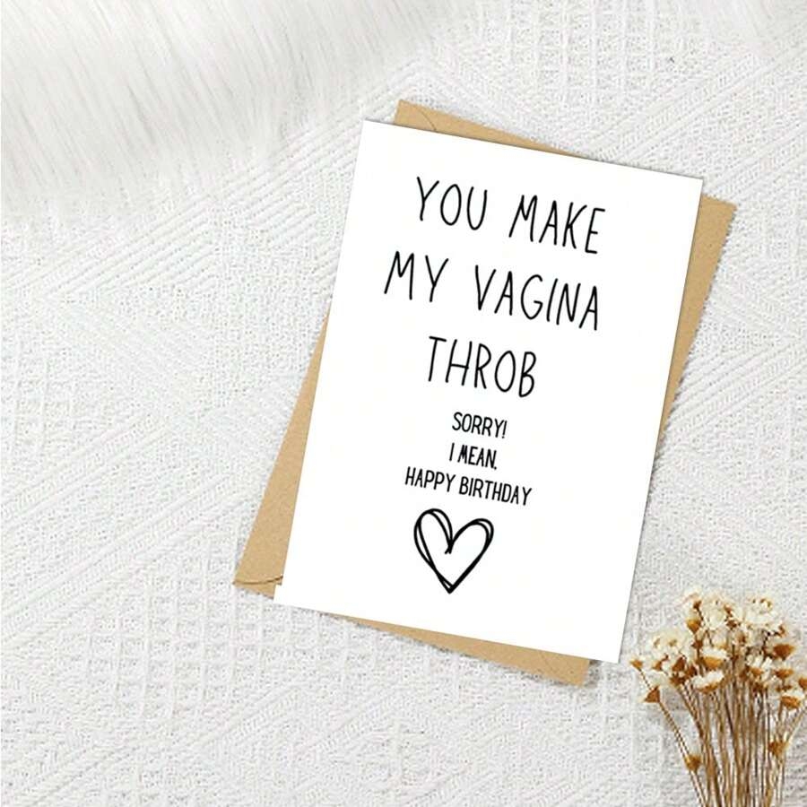 Dirty Birthday Card For Him Raunchy Birthday Card For Husband 