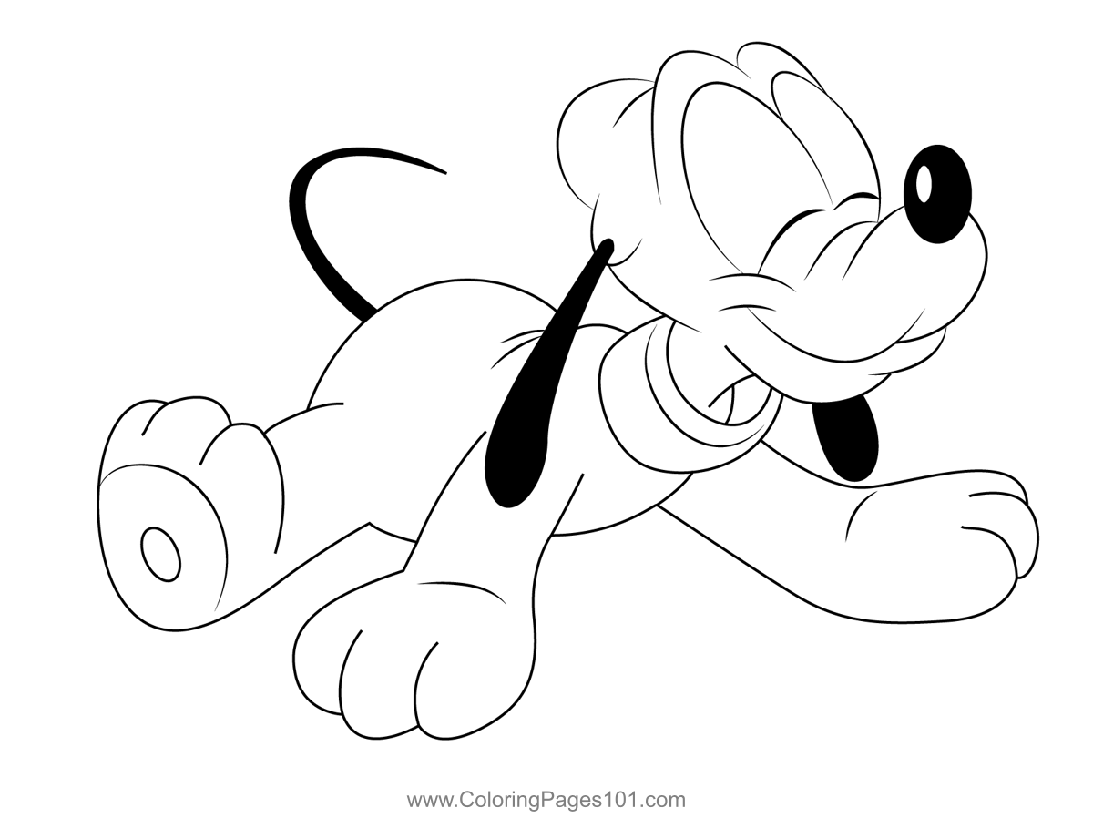 free disney coloring page