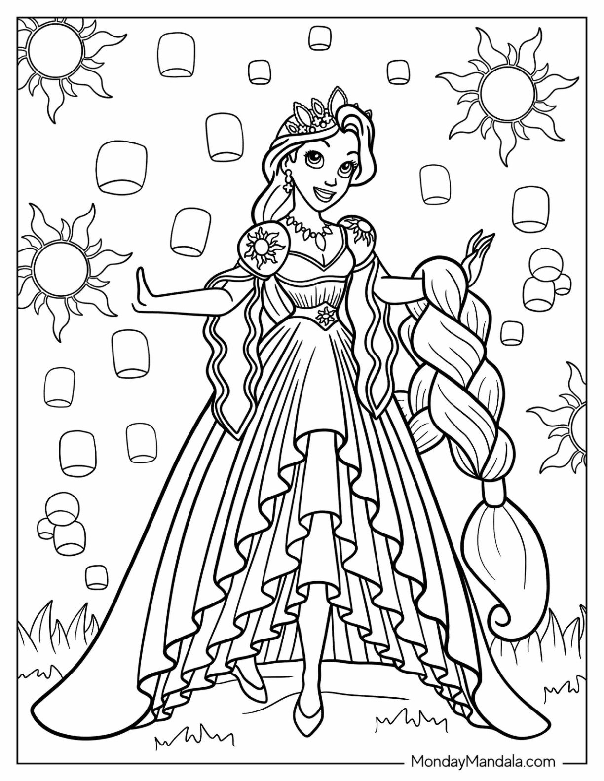 printable free coloring pages disney