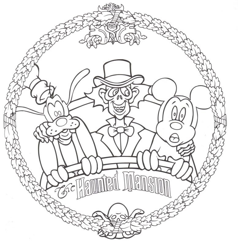 Disney World Coloring Pages Coloring Home