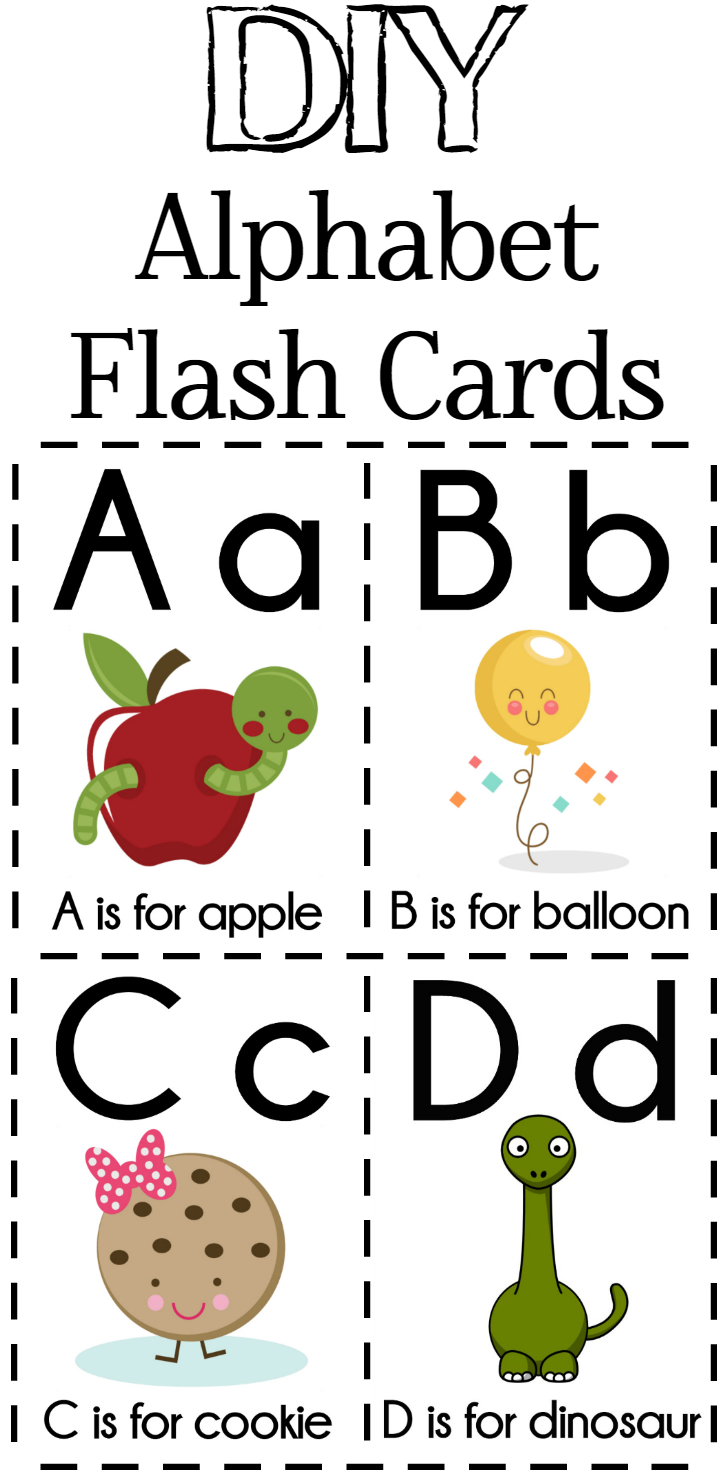 Diy Alphabet Flash Cards Free Printable Alphabet Games Free