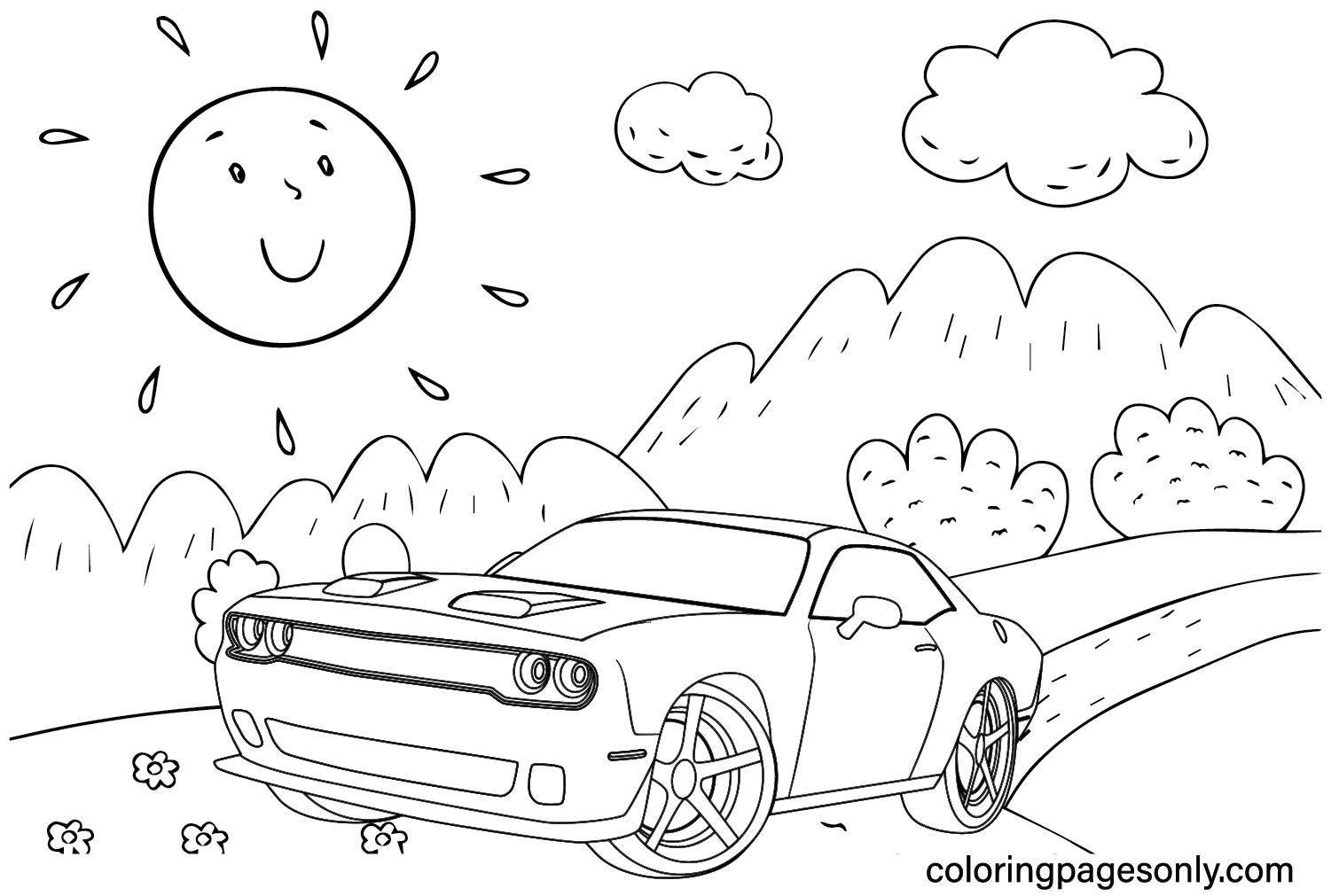 Hellcat Coloring Pages