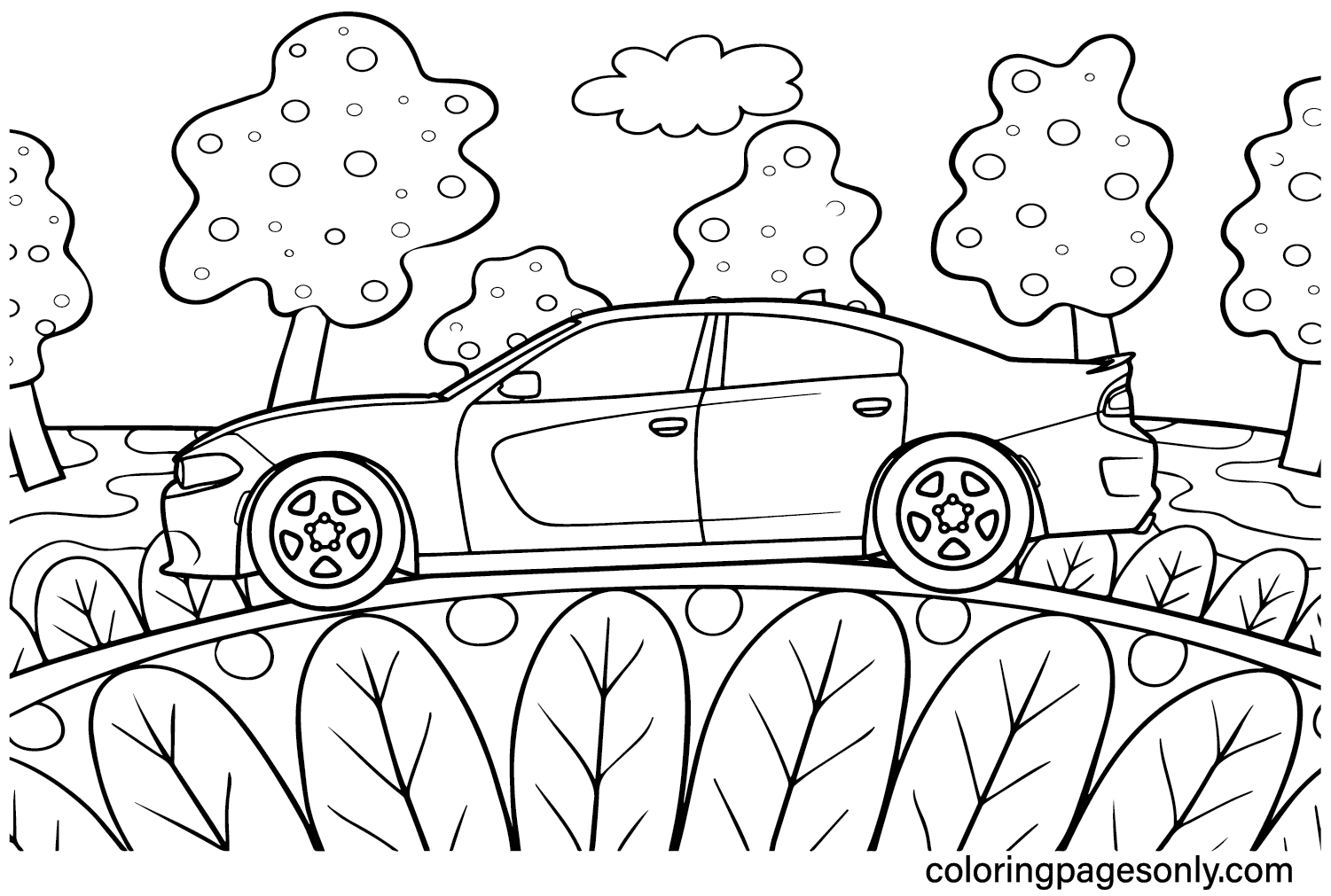 Dodge Coloring Pages Coloring Pages For Kids And Adults Coloring 