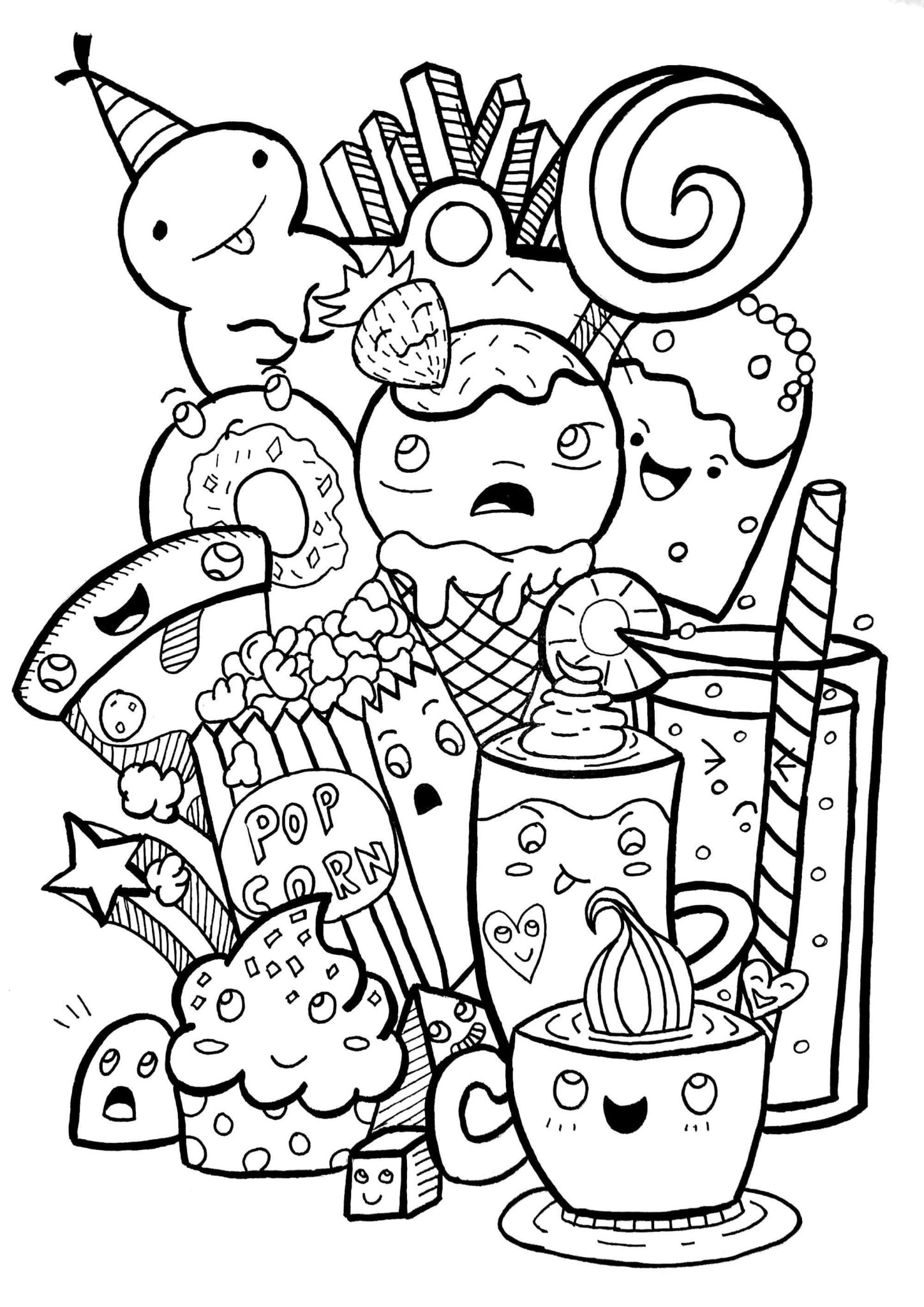 Doodle Coloring Pages
