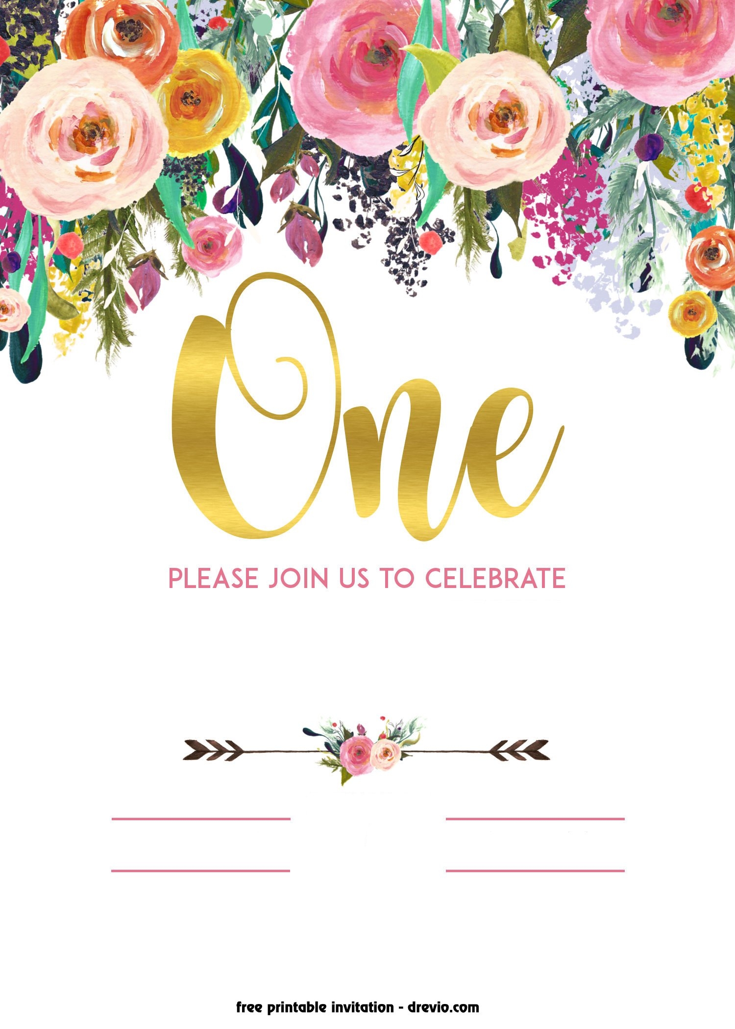 retro party invitations templates