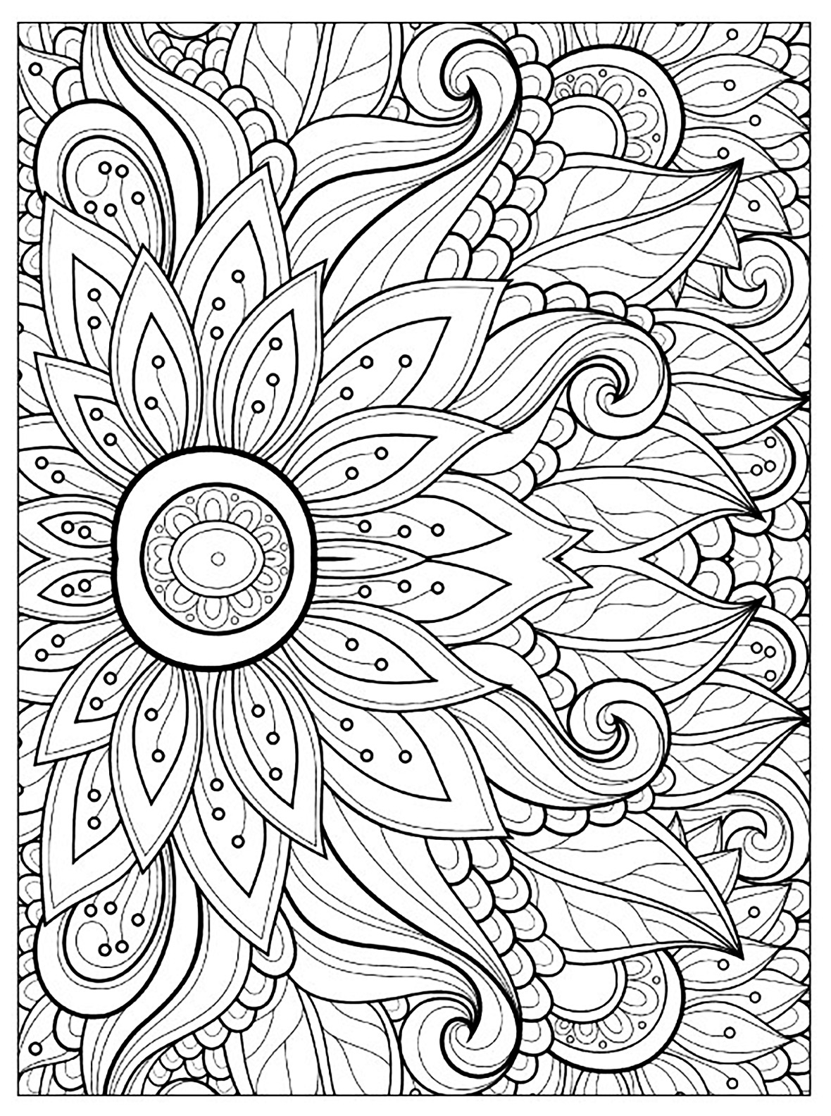 Downloadable Adult Coloring Pages At GetDrawings Free Download