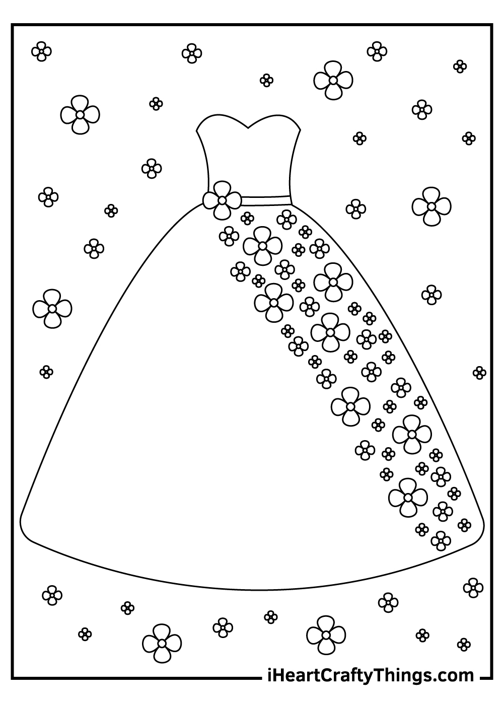 Dress Color Pages