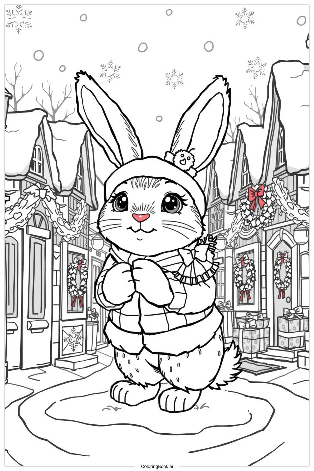 free coloring pages easter bunny