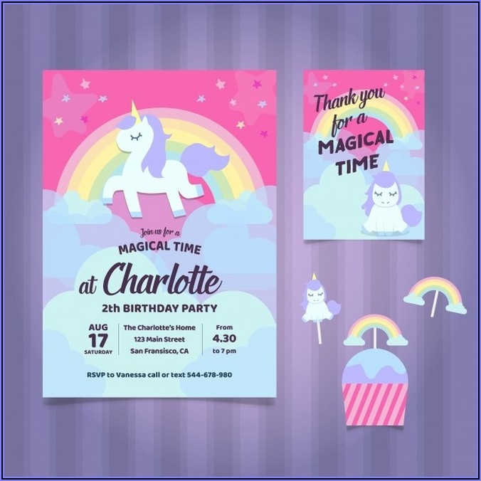 rainbow birthday invitations templates free