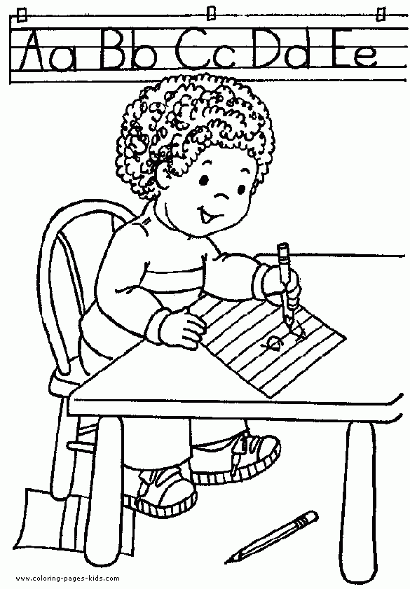 Educational Coloring Pages