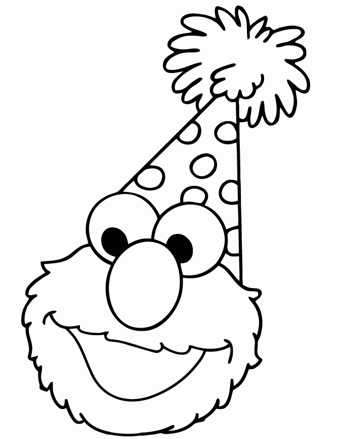 Elmo Color Pages Coloring Home