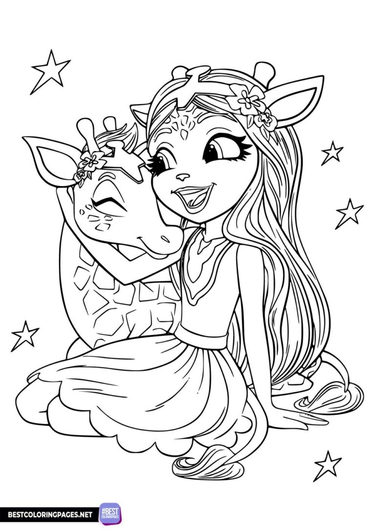 Enchantimals Coloring Pages Bestcoloringpages