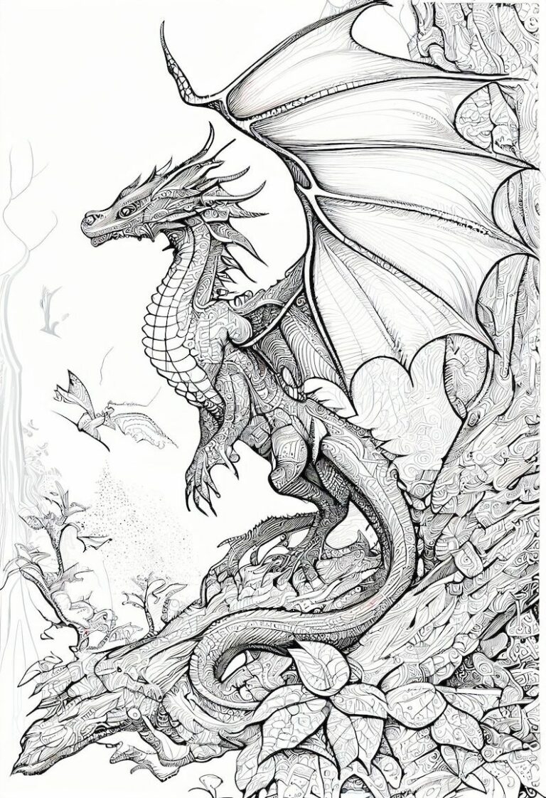 Ender Dragon Printable Minecraft Coloring Pages Saysticker