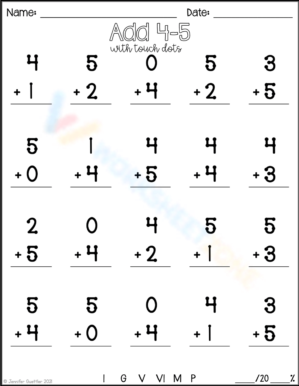 Engaging Touch Math Worksheets For Effective Learning WorkSheets Library