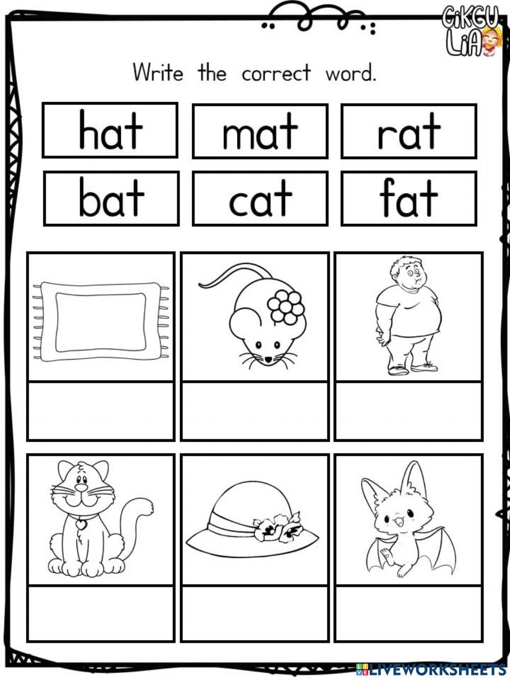 English Preschool Live Worksheets Worksheets Library