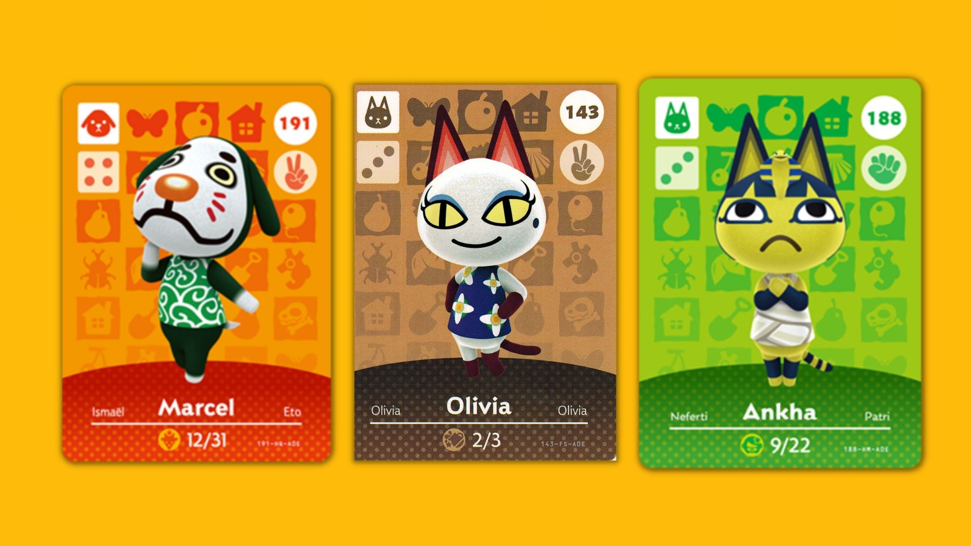 Every Animal Crossing Amiibo Card