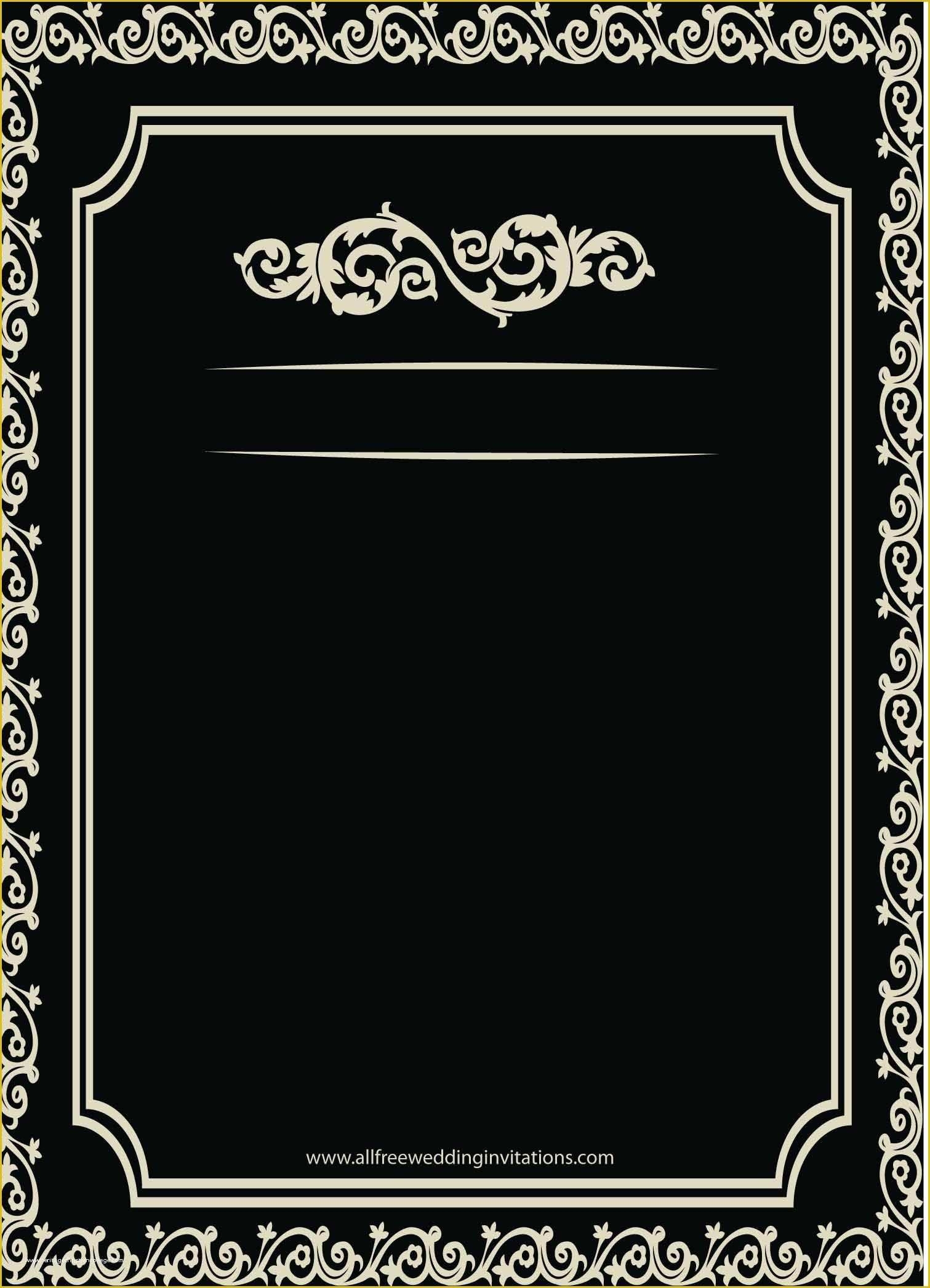 party invitation template blank