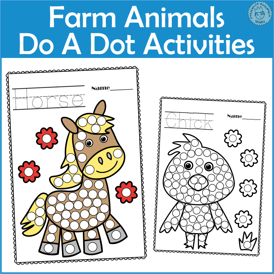 printable pictures of farm animals