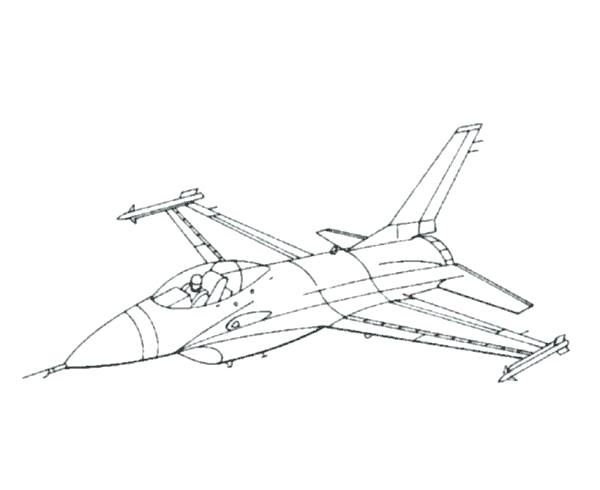 Fighter Plane Coloring Pages At GetColorings Free Printable 