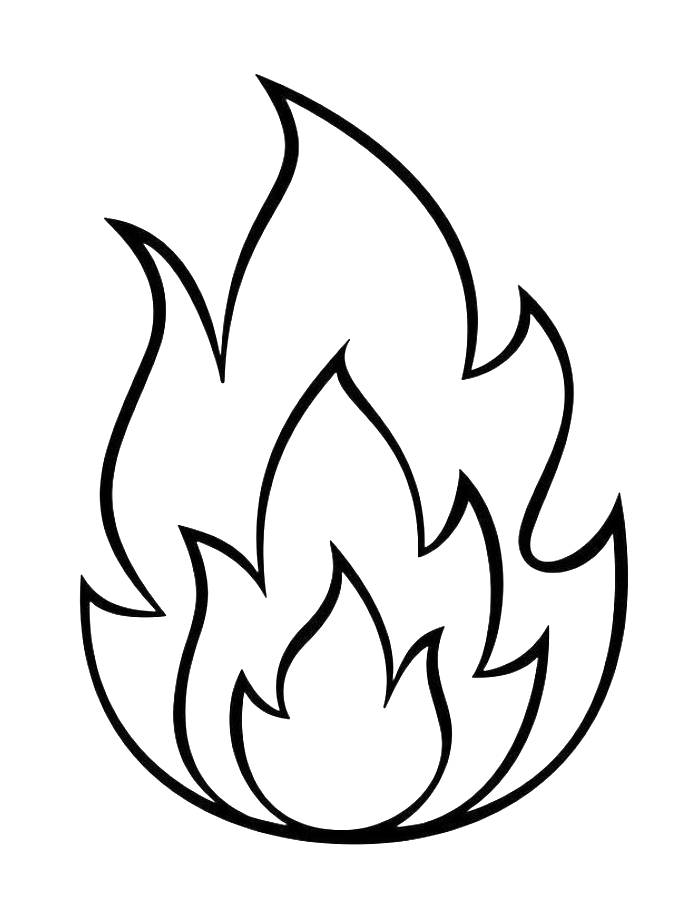 Fire Coloring Pages Free Printable PDF 