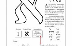 aleph flash card printable