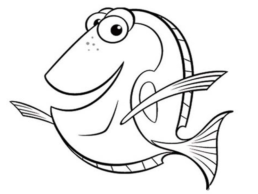 Fish Color Pages To Print Activity Shelter