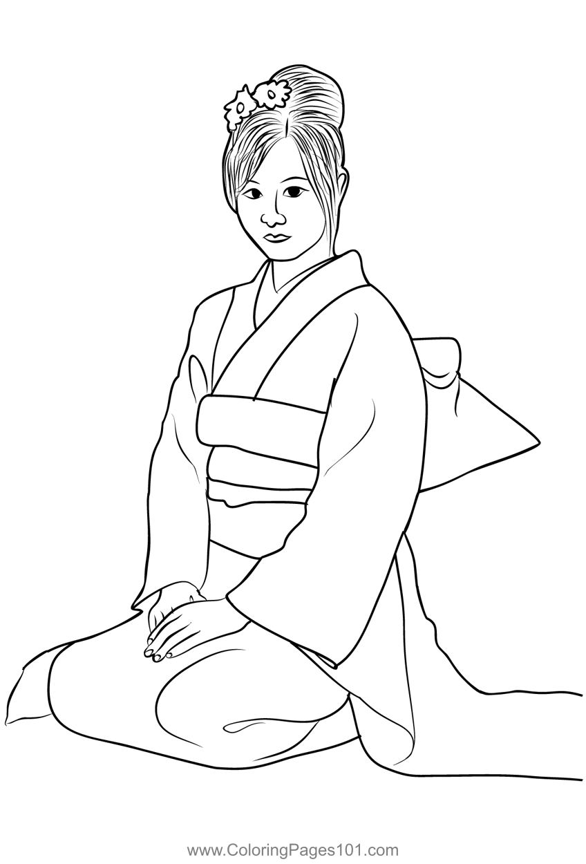 Drawing Of Sash Coloring Page