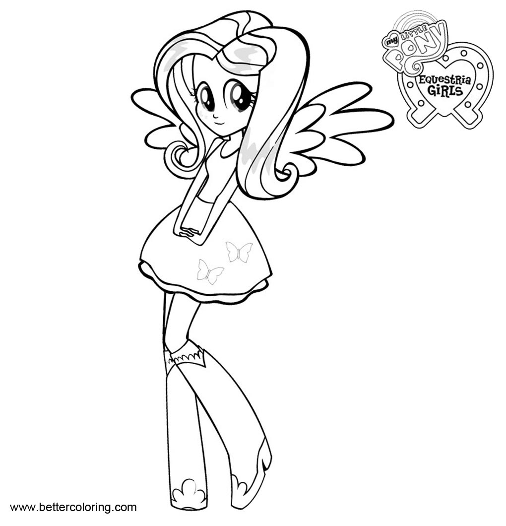 My Little Pony Equestria Coloring Pages