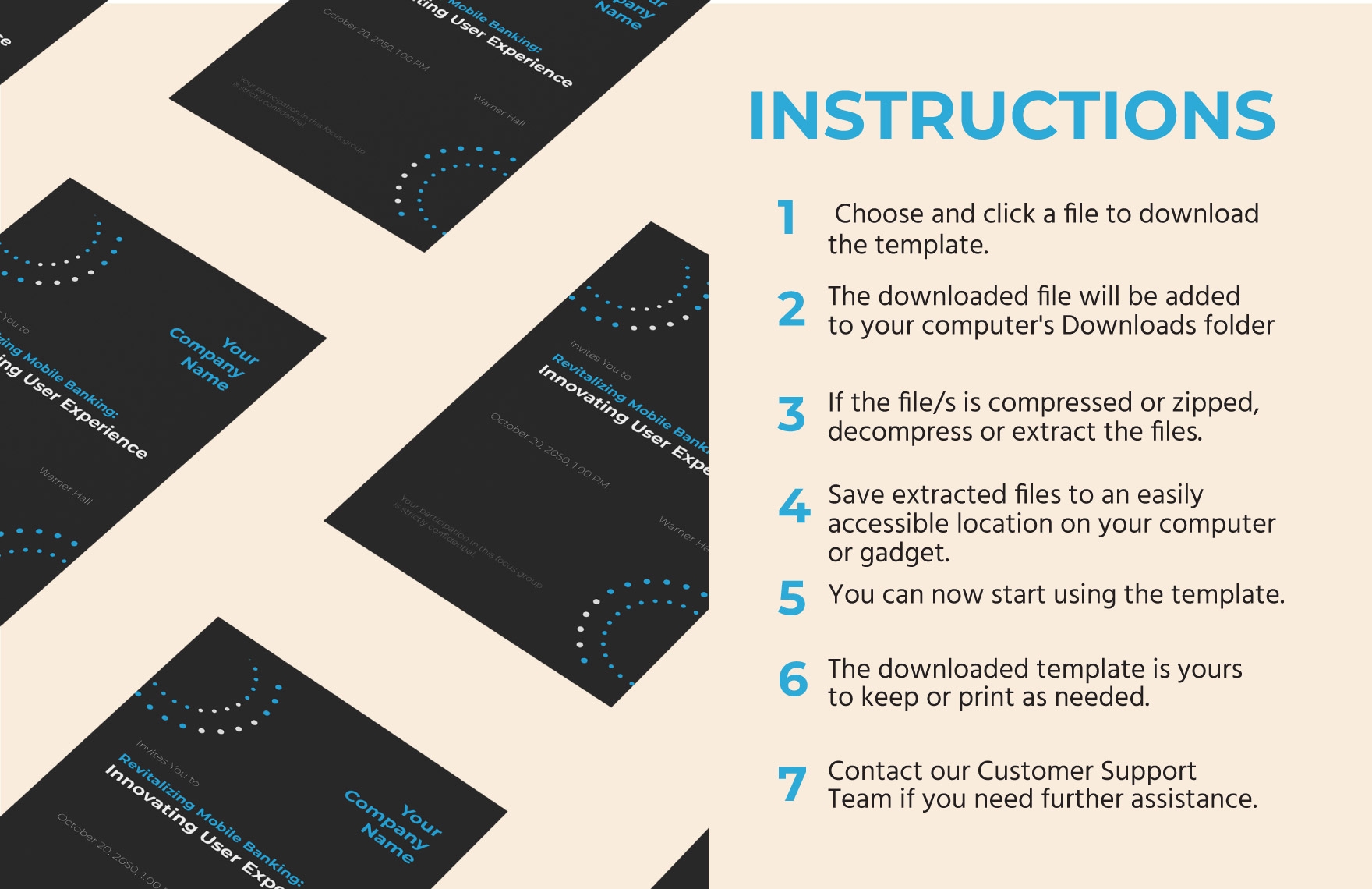Focus Group Invitation Card Template In Word PDF Download Template