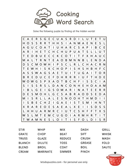 Food Word Search Puzzle Free Printable Puzzle Games 47 OFF