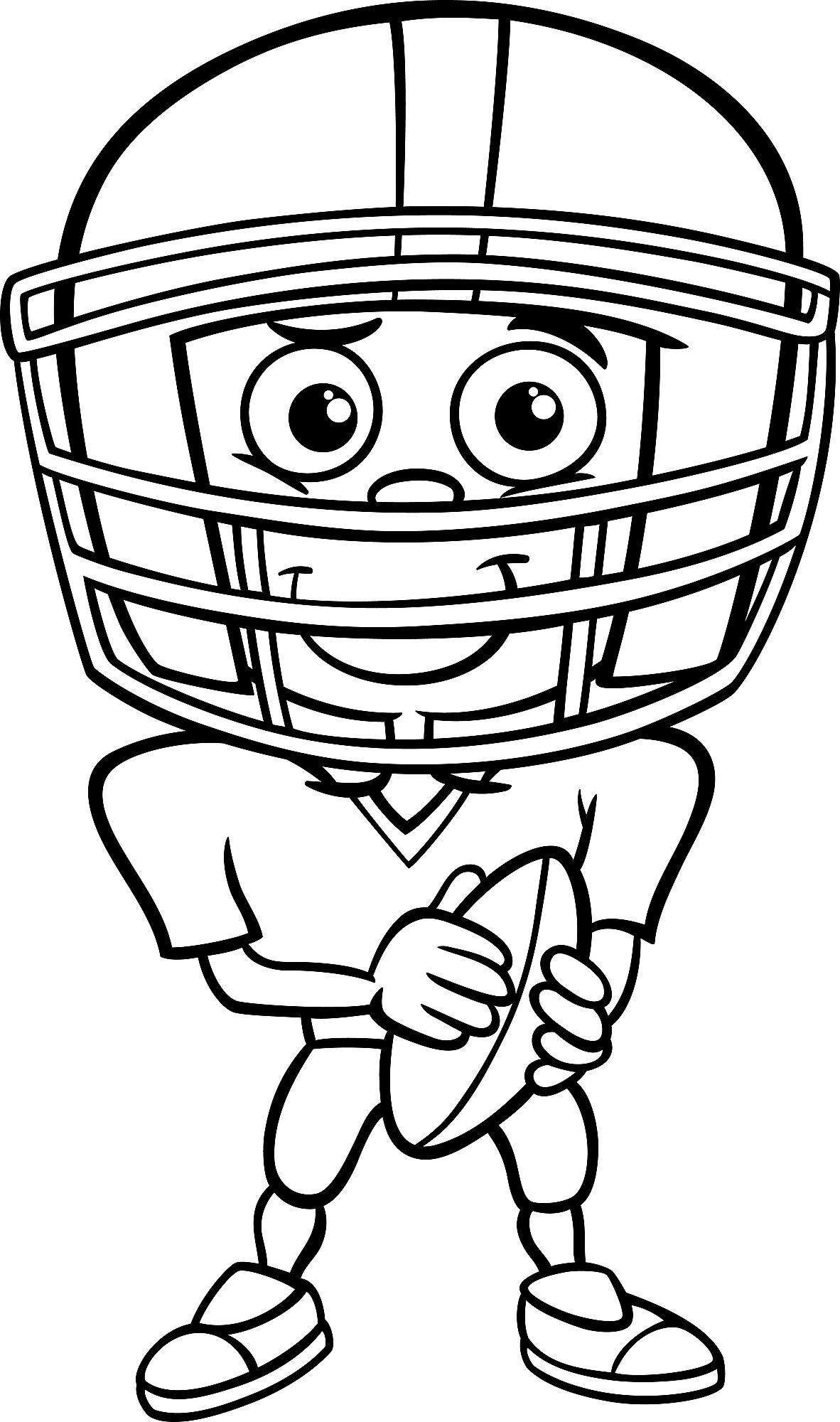 Football Color Pages For Boys Collection Of Coloring Pages For Boys 
