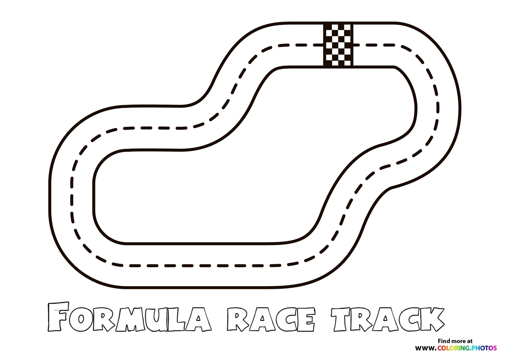 Formula 1 Coloring Pages For Kids Free And Easy Print Or Download