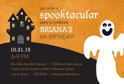 Free Birthday Invitation Templates Scary