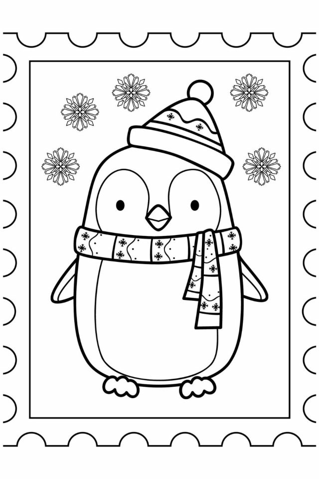 Free Christmas Color Pages