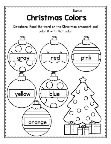 printable christmas worksheets free