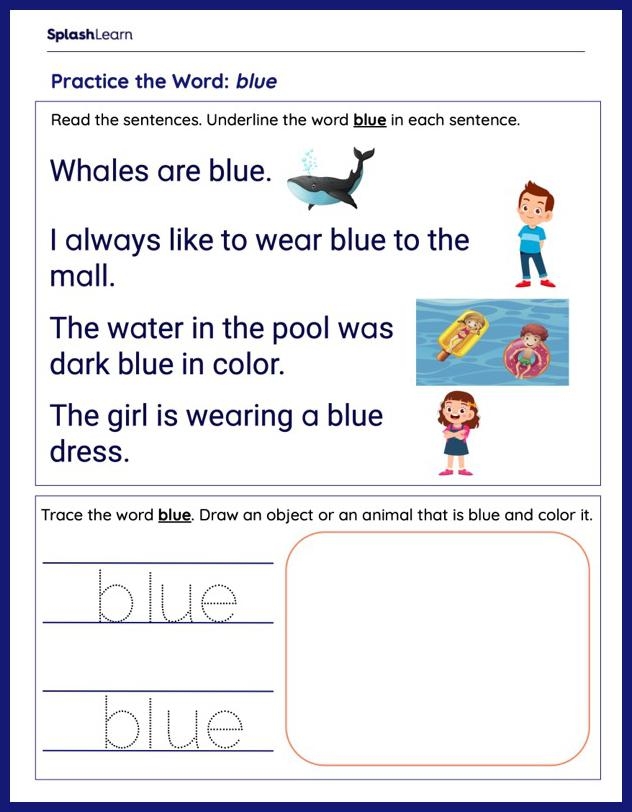 FREE Color Words Worksheets Natalie Lynn Kindergarten Worksheets 