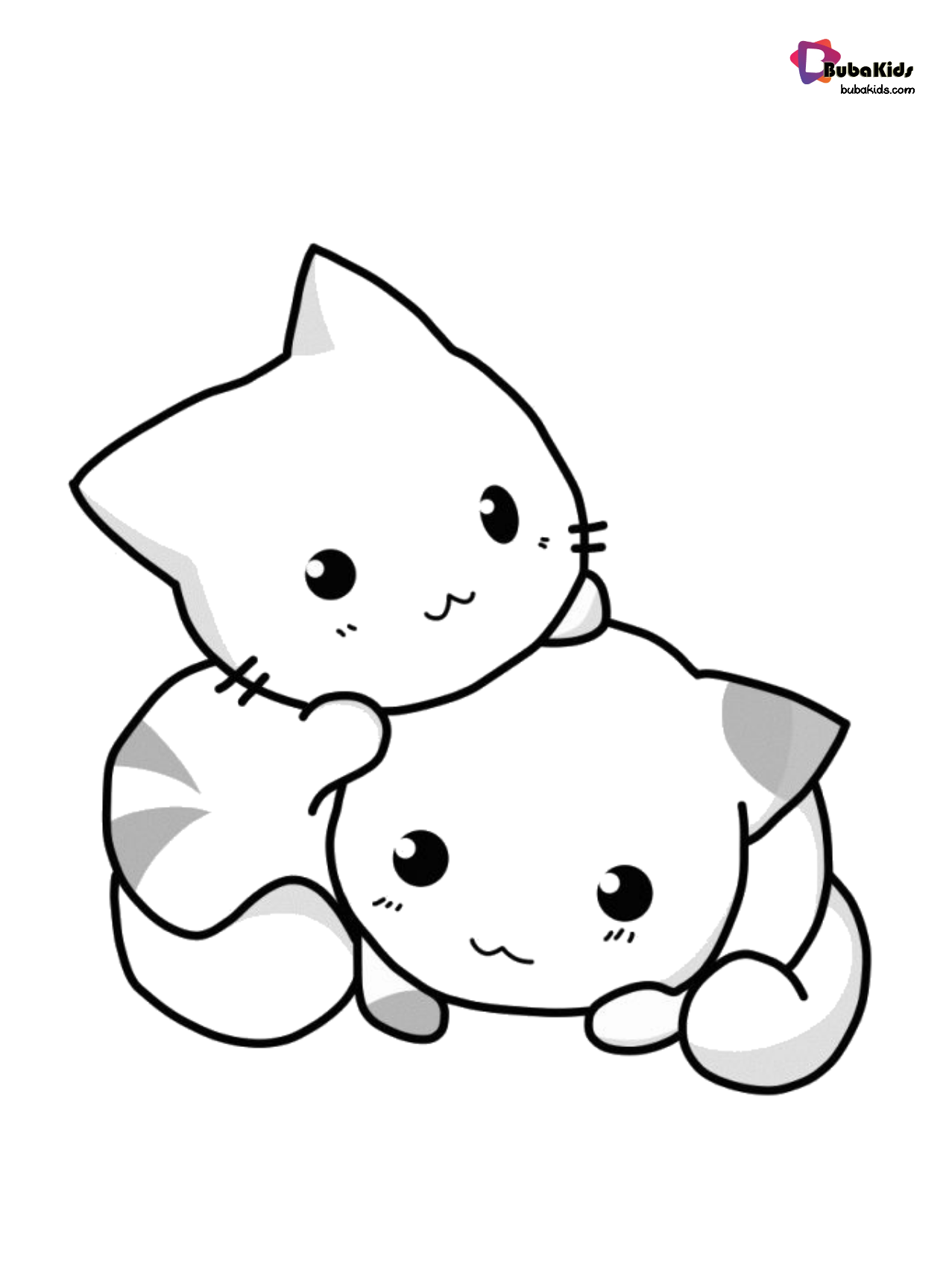 Free Coloring Pages Of Kittens