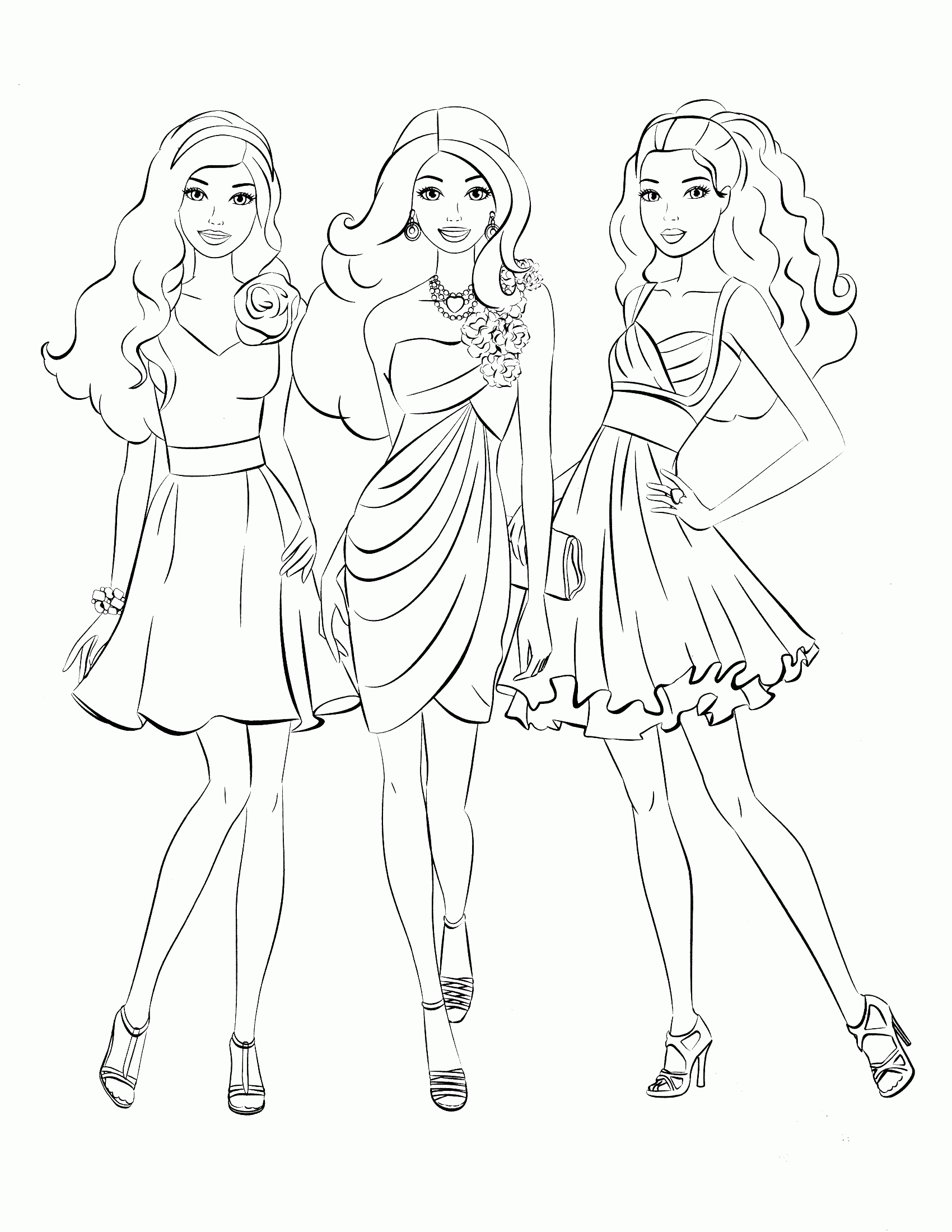 Free Coloring Pages Friends Coloring Home