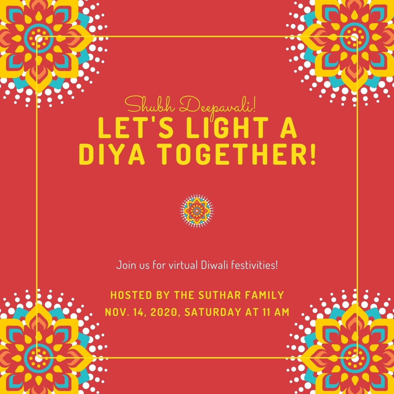 party invite text template